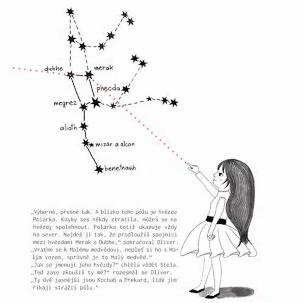 Kniha Stela – Malý průvodce hvězdnou oblohou Pipasik