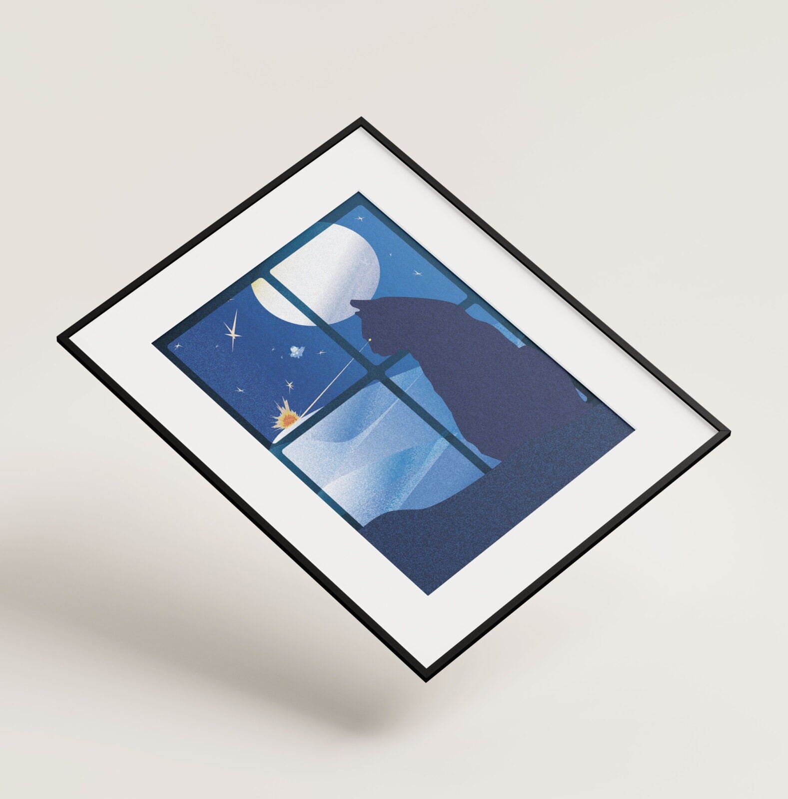 Grafika A3 - Čiči - Jan Michoin Grafika A3 - Čiči - Jan Michoin