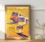 Grafika A3 – Berlin Verkehr – Jan Michoin