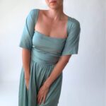 Mátové variabilní šaty NILPLA Bohéme – dlouhé – Convertibles