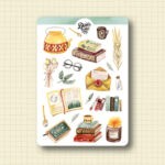 Samolepky Knihovna – Divoká tužka