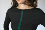 Šedé triko s dlouhým rukávem – TATE Wear