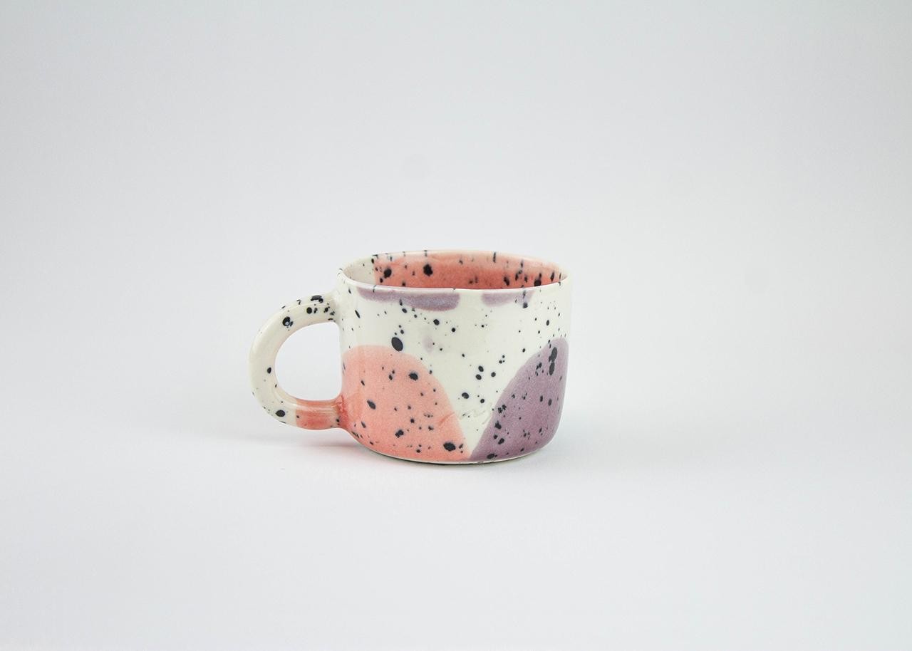 3-Porcelánový hrnek Aquarelle S, Purple&Pink - Mindset Porcelánový hrnek Aquarelle S, Purple&Pink - Mindset