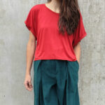 Kalhotová sukně lahvový manžestr – ANUK