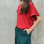 Kalhotová sukně lahvový manžestr – ANUK