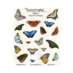 Realistické samolepky • Motýli I – Radostnění