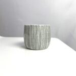 Červený kalíšek porcelánový Čáry 100 ml – Darouge