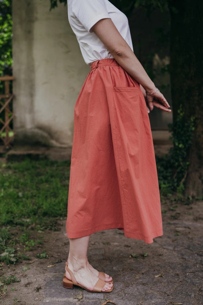 Oranžová sukně Lina - Reparáda Oranžová sukně Lina - Reparáda