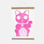 Riso plakát Lucky Cat – Brunhilda