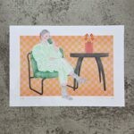 Riso-print A3, Slow morning – Laura Flídrová