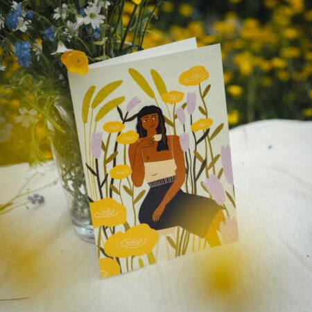 Přání Paní s kávou - Listonoš