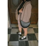 Kabelka Kayra black, zlaté kování – Vena Valnoha