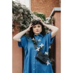 Kabelka Lola black, stříbrné kování – Vena Valnoha