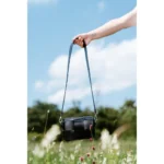 Kabelka Lola black, stříbrné kování – Vena Valnoha