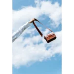 Kabelka Lola brownie, stříbrné kování – Vena Valnoha