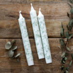 Přírodní svíčka Konfety Zelená – Prálales