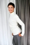 Dámský rolák Aurora neck rib, bílý – Oriclo