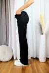 Dámské kalhoty Penny Flow 3D, černé – Oriclo