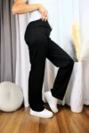 Dámské kalhoty Penny Flow 3D, černé – Oriclo