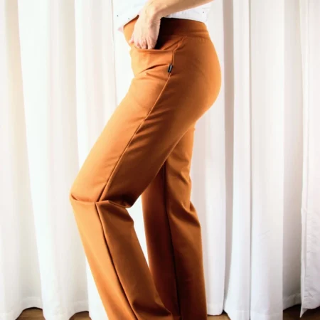 Dámské kalhoty Penny Flow, karamel - Oriclo