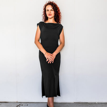 Šaty Anemo, tencel, černé - Shejds