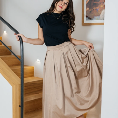 Sukně Marion béžová - Reparáda