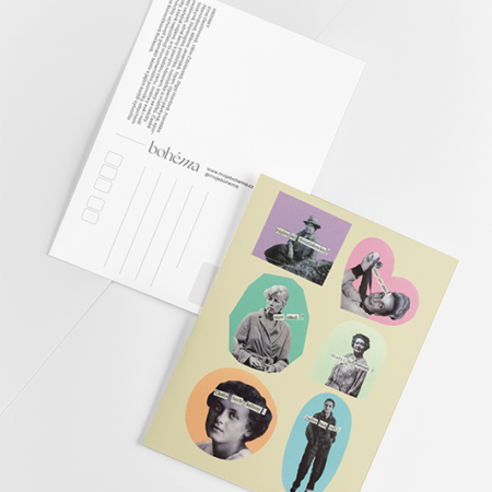 Pohlednice Hrdinky - Bohéma