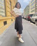 Sukně Rosie dark navy s jemným vzorem Modiva