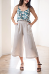 Mušelínové culottes Esme, pískové – Reparáda