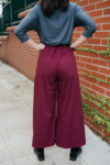 Business culottes Michele vínové – Reparáda