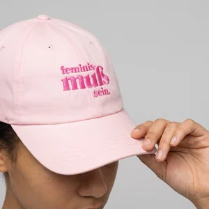 Kšiltovka Feminismuss - vintage pink - Brunhilda